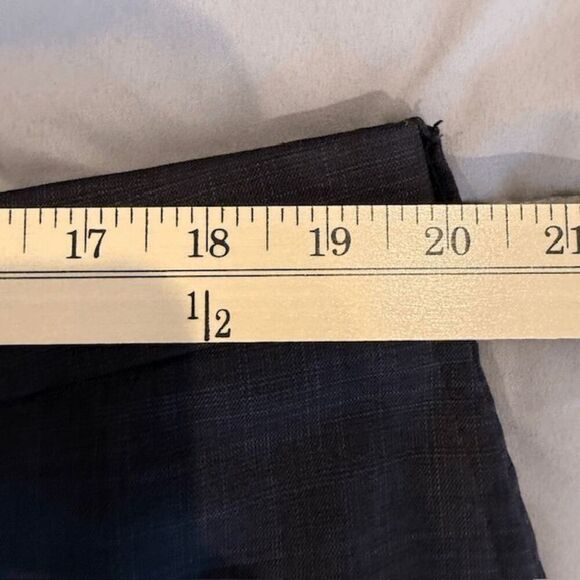 Savane Men's Dress Pants Charcoal Stretch Comfort Trousers Suit Pants Size 40x30 - Picture 9 of 13